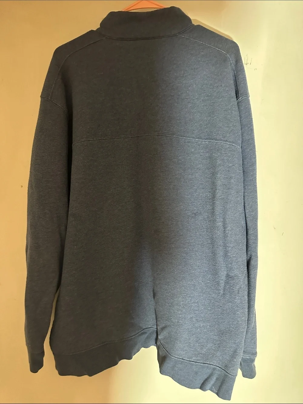 Columbia Men's Heather Blue Half-Zip Fleece Pullover